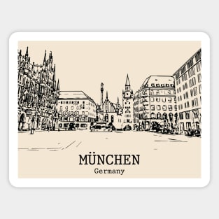 München - Germany Magnet